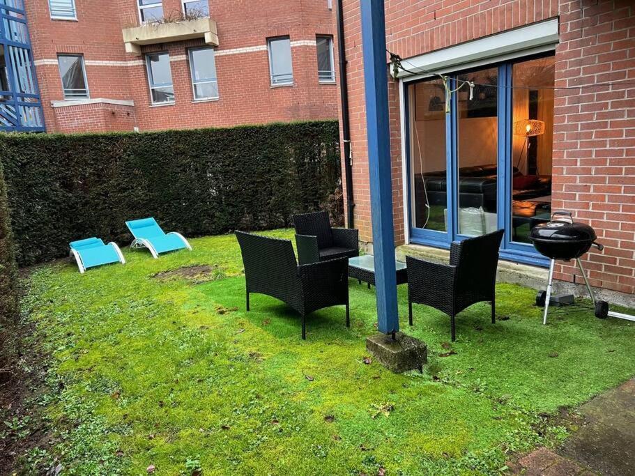 Apartamento Super Appart 50M² Avec Jardin V2 Villeneuve-d'Ascq Exterior foto